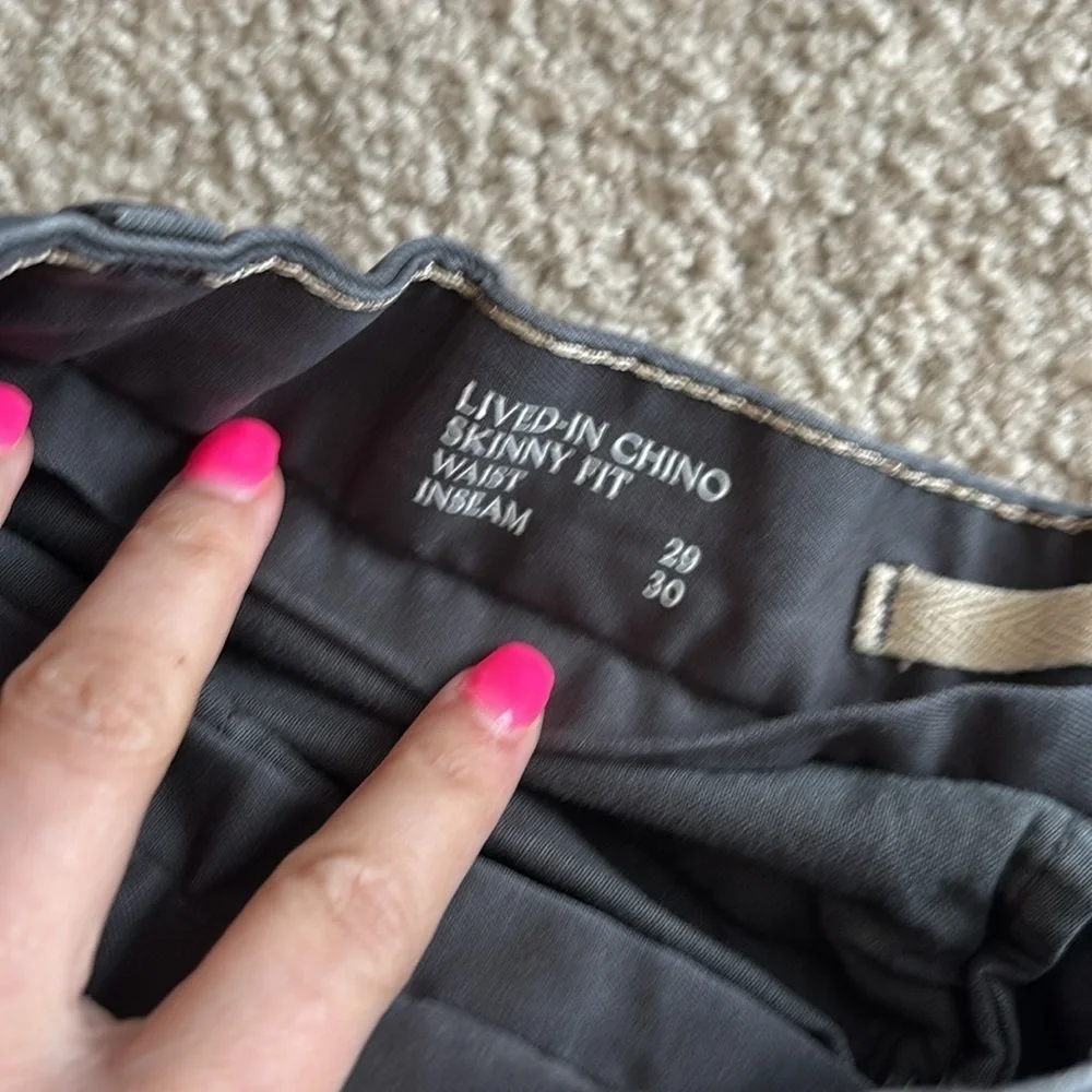 Banana Republic Lived In Chino W29 L30